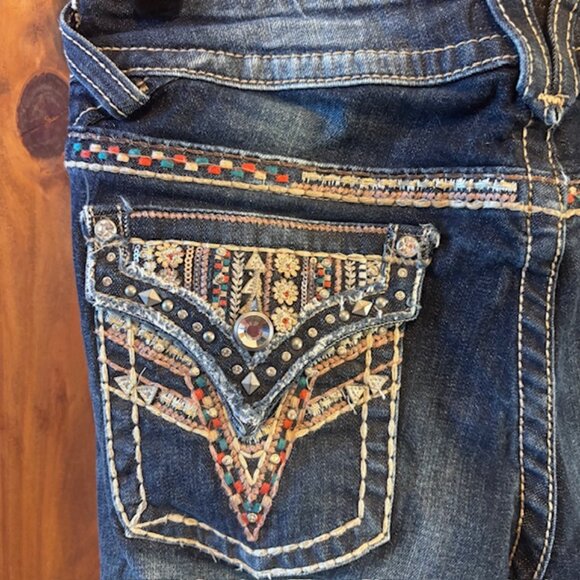 Vigoss 'The New York' Boot Cut Jeans - Size 10R - Picture 9 of 12